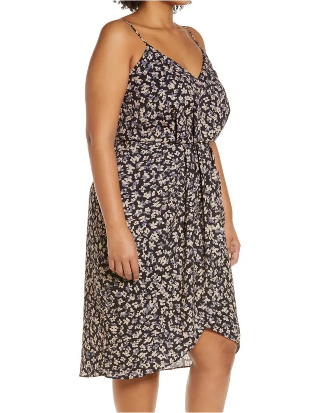Chelsea28 Floral Faux Wrap Dress